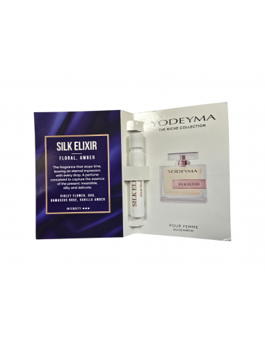 Yodeyma perfumy damskie Silk elixir 1.2 ml PRÓBKA