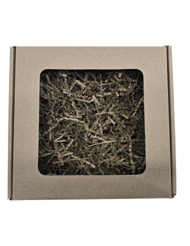 Kartonik z okienkiem + sianko na zestaw...