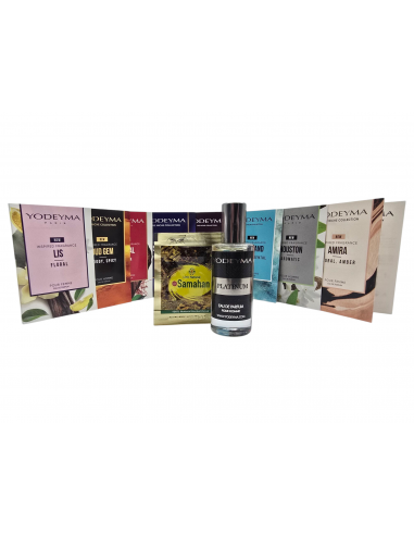 YODEYMA Platinum 15ml Perfumy męskie + zestaw 4...