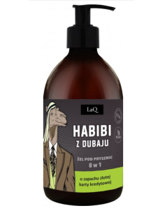 Żel pod prysznic HABIBI Z DUBAJU czarny mat 500ml