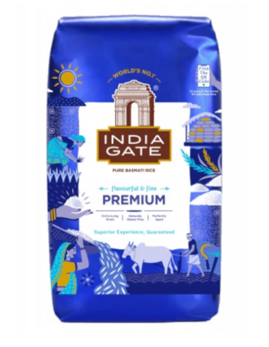 India Gate Ryż basmati długoziarnisty Extra...