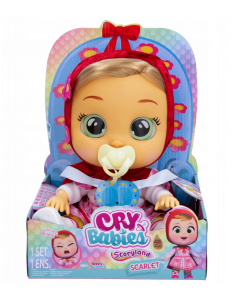 CRY BABIES STORYLAND SCARLET CZERWONY KAPTUREK LALKA