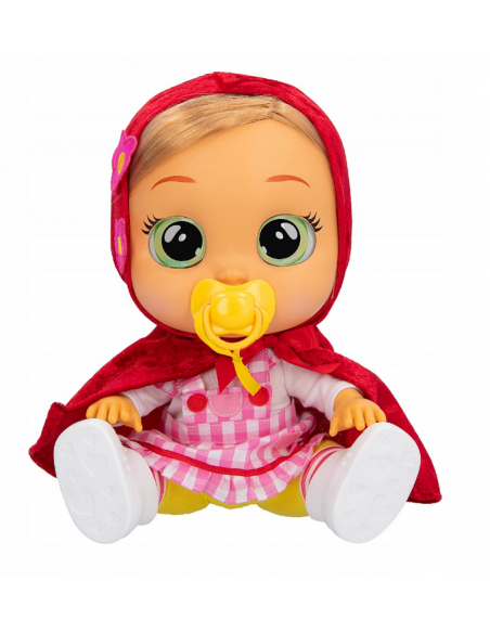 CRY BABIES STORYLAND SCARLET CZERWONY KAPTUREK LALKA