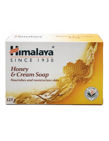 HIMALAYA mydło w kostce z mlekiem i miodem 125g