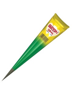 Henna do Tatuażu Ziołowa Mehandi Cone rożek SINGH Brown...