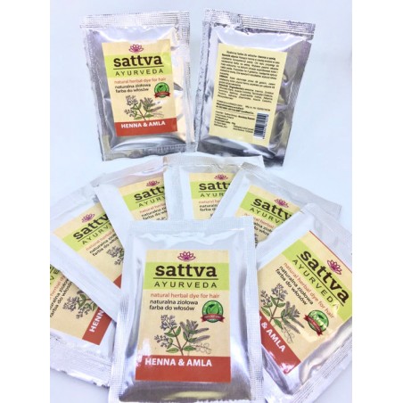 SATTVA HENNA Z AMLĄ 10g