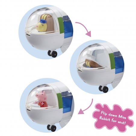 ŚWINKA PEPPA SAMOLOT PEPPY + FIGURKI 06227