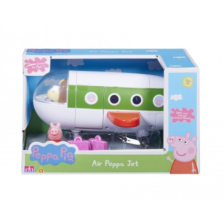 ŚWINKA PEPPA SAMOLOT PEPPY + FIGURKI 06227