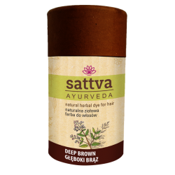 SATTVA HENNA GŁĘBOKI BRĄZ DEEP BROWN 150G