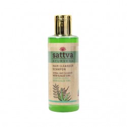 Szampon do włosów neem i aloes 210ml Sattva