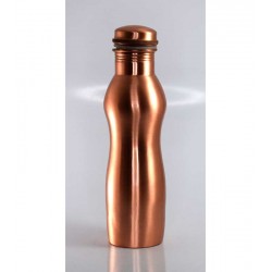 Miedziana butelka na wodę 1 litr Ayur Water