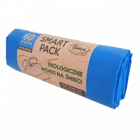 Ekologiczne worki na śmieci Smart Pack Strong 60L EKO Binco