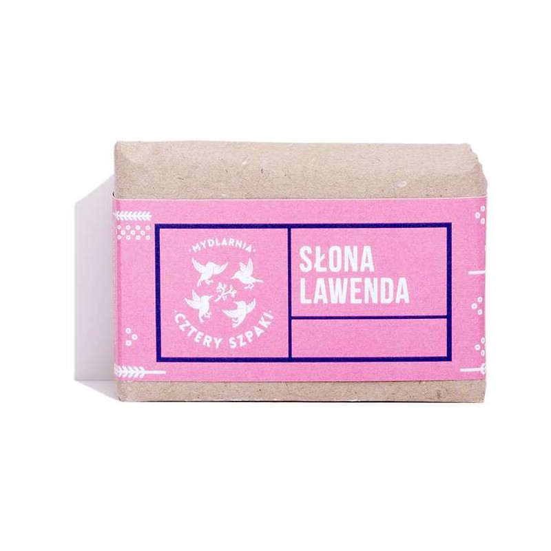 MYDLARNIA CZTERY SZPAKI Mydło Słona Lawenda 110 g