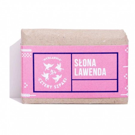 MYDLARNIA CZTERY SZPAKI Mydło Słona Lawenda 110 g