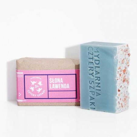 MYDLARNIA CZTERY SZPAKI Mydło Słona Lawenda 110 g
