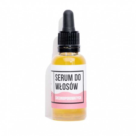 MYDLARNIA CZTERY SZPAKI Serum do włosów średnioporowatych 30 ml