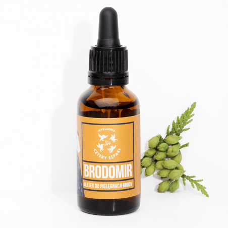 CZTERY SZPAKI Brodomir - olejek do brody i zarostu 30 ml