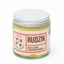 CZTERY SZPAKI Rudzik - naturalna świeca sojowa, korzenna