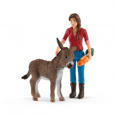 Schleich 42407 Duża Farma + Figurki + akcesoria