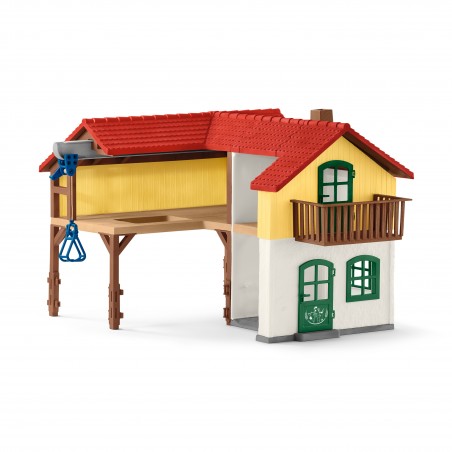 Schleich 42407 Duża Farma + Figurki + akcesoria