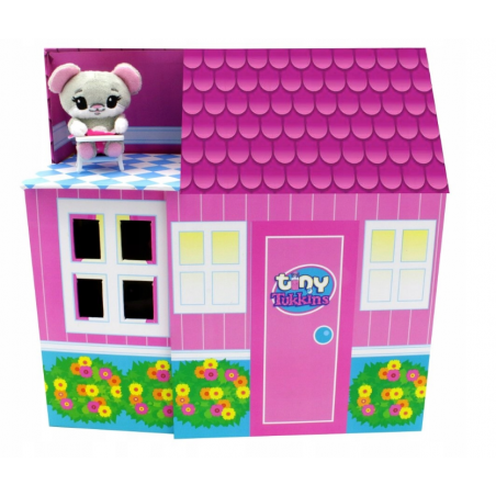 TINY TUKKINS Domek + 3 Pluszowe Myszki + Akcesoria