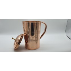 MIEDZIANY DZBANEK NA WODĘ 2 LITRY MIEDZIANE NACZYNIE SE 254 2