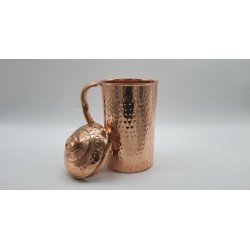 MIEDZIANY DZBANEK NA WODĘ 1,5 L MIEDZIANE NACZYNIE SE 251 2