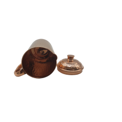 MIEDZIANY DZBANEK NA WODĘ 1 LITR MIEDZIANE NACZYNIE SE 251