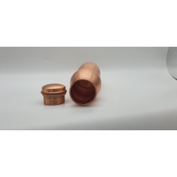 MIEDZIANA BUTELKA NA WODĘ 900 ML MIEDZIANE NACZYNIE SE 217 2