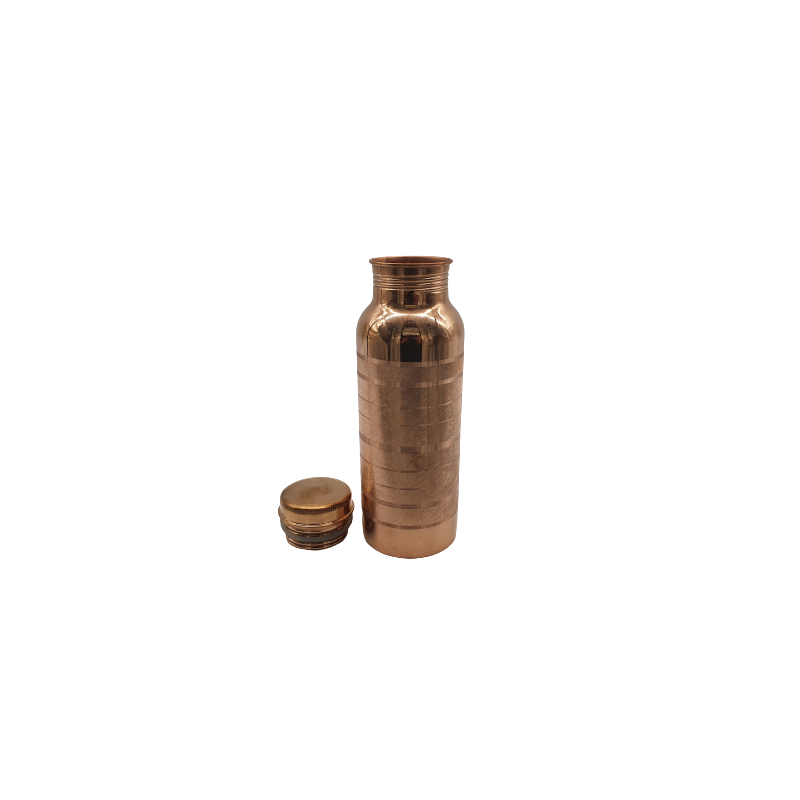 MIEDZIANA BUTELKA NA WODĘ 650 ML MIEDZIANE...