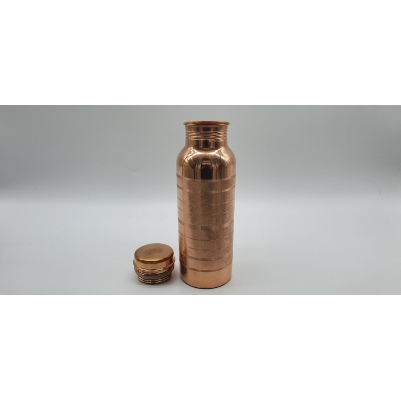 MIEDZIANA BUTELKA NA WODĘ 650 ML MIEDZIANE...