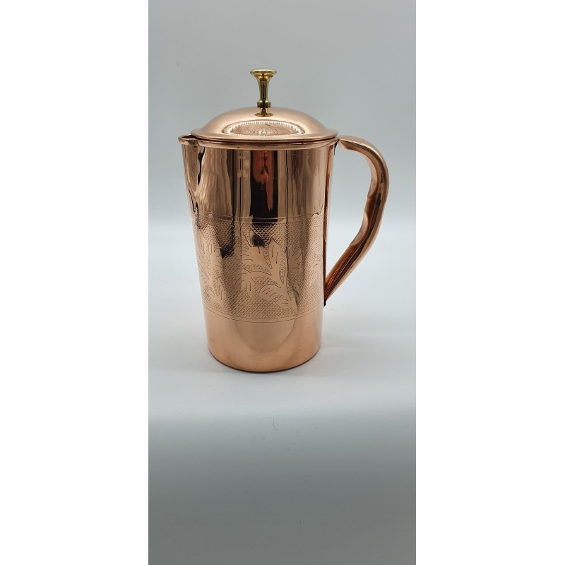 MIEDZIANY DZBANEK NA WODĘ 1 LITR MIEDZIANE...