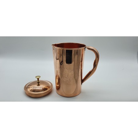 MIEDZIANY DZBANEK NA WODĘ 1 LITR MIEDZIANE NACZYNIE SE 254