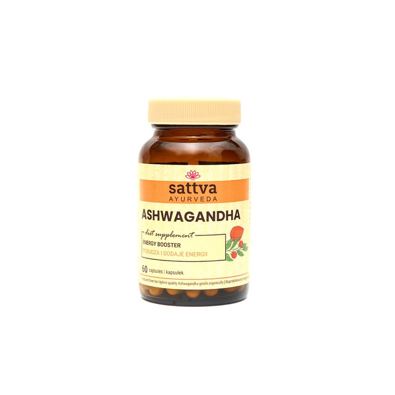 ASHWAGANDHA ŻEŃ-SZEŃ INDYJSKI SATTVA SUPLEMENT...