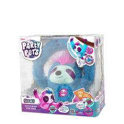 PARTY PETS INTERAKTYWNY LENIWIEC SLOWY TURKUSOWY TM TOYS