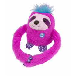 PARTY PETS INTERAKTYWNY LENIWIEC SLOWY RÓŻOWY TM TOYS 2