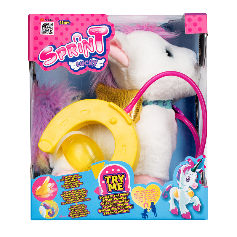 JEDNOROŻEC LUCKY SPRINT INTERAKTYWNA ZABAWKA TM...