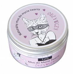 LAQ mus do mycia twarzy odżywczy kocica