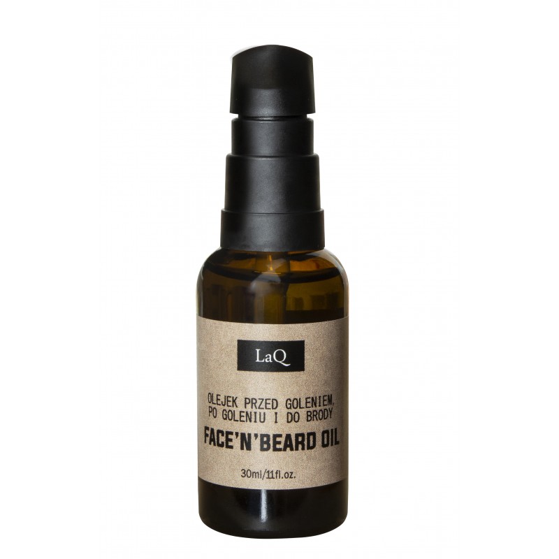 LAQ Olejek przed i po goleniu do brody - Dzik...