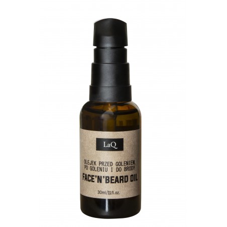 LAQ Olejek przed i po goleniu do brody - Dzik 30 ml