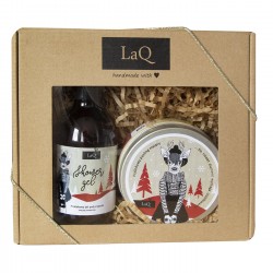 Zestaw Prezentowy Laq Pralinka żel + scrub