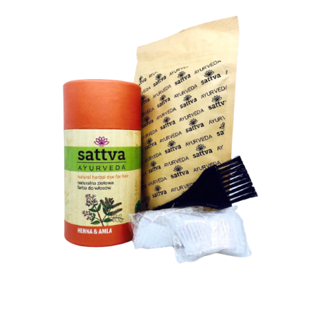 SATTVA HENNA Z AMLĄ 150g