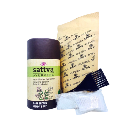 SATTVA HENNA CIEMNY BRĄZ 150 g