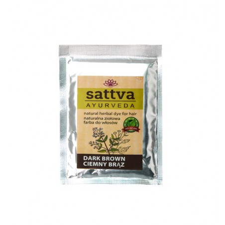 SATTVA HENNA CIEMNY BRĄZ 10 g