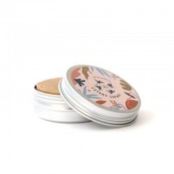 Cztery Szpaki Okrągła puszka na Szampon Odżywka w kostce