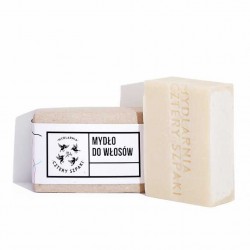 MYDLARNIA CZTERY SZPAKI Mydło do włosów 110g z olejem...