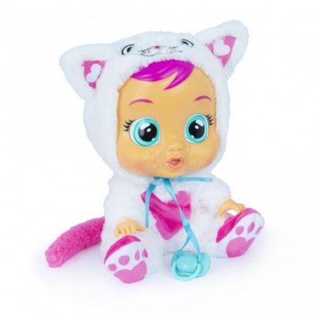 Cry Babies - Płacząca lalka bobas Daisy Kotek TM TOYS