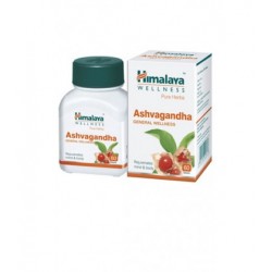 Ashwagandha 60 vege-kaps. Himalaya (Suplement Diety) -...