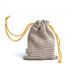 Cztery Szpaki Lniany woreczek na mydło szampon w kostce