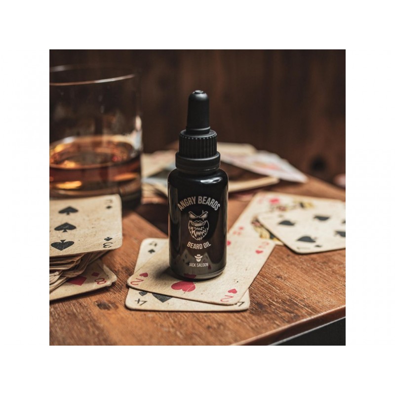 ANGRY BEARDS olejek do brody Jack Saloon 30 ml